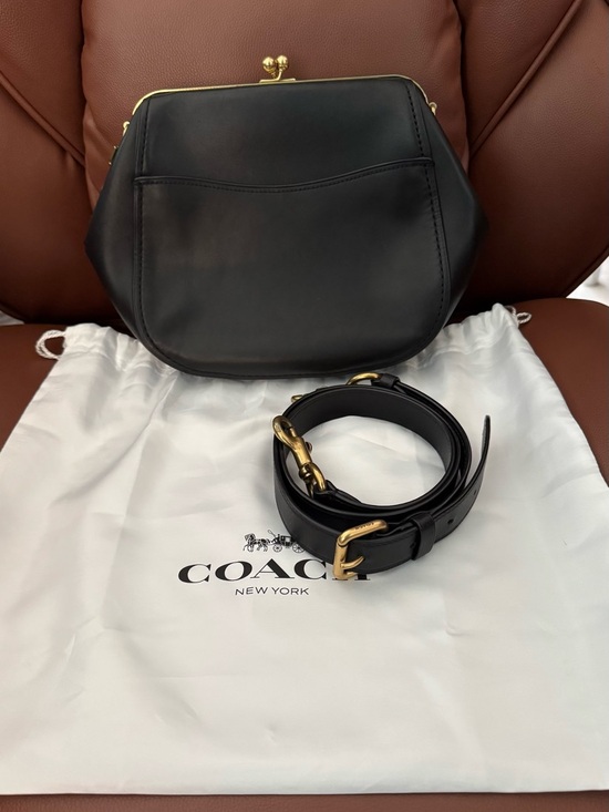 Coach Kisslock Saddle Frame Bag 68125 - Picture 3 of 8